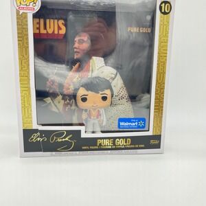 Funko Pop! Albums Elvis Presley Pure Gold #10 Walmart Exclusive Vinyl Figure